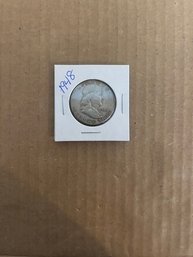 Beautiful 1948 Ben Franklin Half Dollar 90 Silver