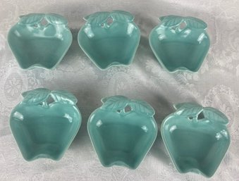 Hoenig Of California Pottery Apple Bowls