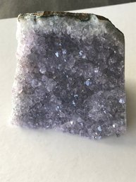 Amethyst Crystal Geode, 1 LB 8 Oz, 4 Inch By 4 Inch