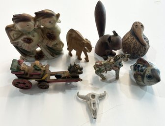 Lot Of Vintage Animal Trinkets