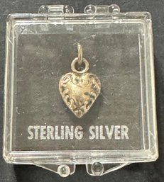 Sterling Silver Heart Charm