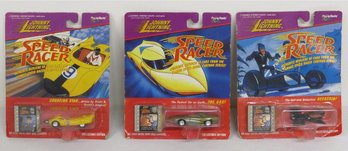 Three Vintage Johnny Lighting Cars Still In Their Packages 1990's