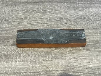 Vintage Watermans Fountain Pens Printing Plate