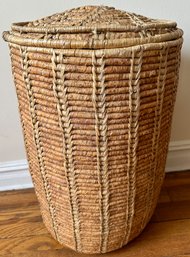 Large Basket With Lid