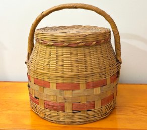 A Vintage Woven Basket