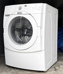 A Maytag Front Load Washing Machine