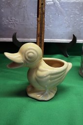 VTG Tiny Duck Planter USA Ceramic