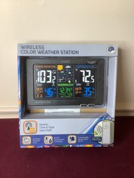 WIRELESS COLOR WEATHER STATION