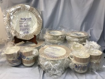 Incredible Find - WEDGWOOD China Set - Service For 12 - BRAND NEW - $3,500 Retail - WILDWOOD - 5 Piece Setting
