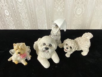 Bichon Figurine Lot