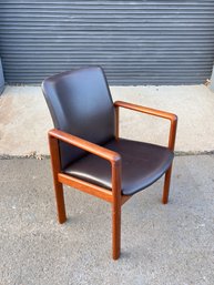 Danish Modern Schou Andersen Mobelfabrik Teak Armchair