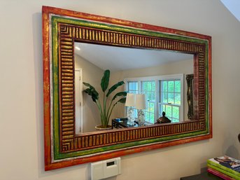 Vibrant Rectangular Wall Mirror