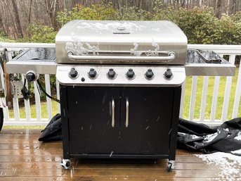 A Char-Broil Stainless Steel Natural Gas Grill
