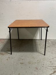 Folding Card Table