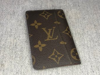 Very Nice Authentic LOUIS VUITTON Business / ID / Credit Card Case - Made In France - Guaranteed Authentic