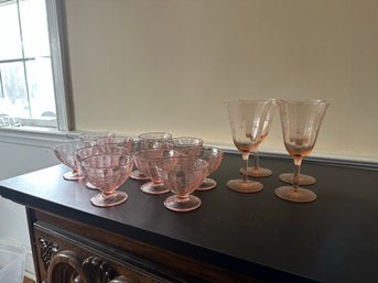 Pink Depression Glass