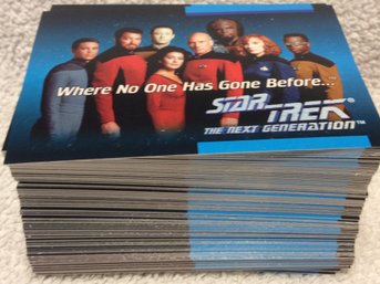 1992 Impel Star Trek The Next Generation Complete 120 Card Set - M