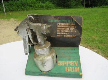 Vintage Sears Convertible Spray Gun In Original Package