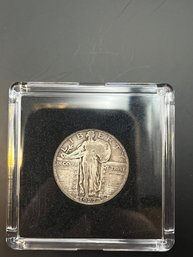 1927 Standing Liberty Silver Quarter