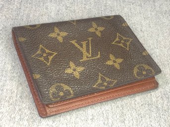 Fabulous Authentic LOUIS VUITTON Wallet / ID / Card Case - Made In France - Beautiful ! - Guaranteed Authentic