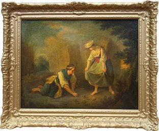 A 19th Century Oil On Canvas, Unsigned, Continental School