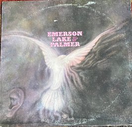 EMERSON LAKE & PALMER- SELF TITLED - VINYL LP SD-9040 - VG