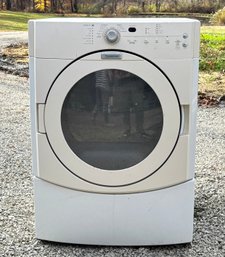 A Maytag Electric Front Loading Dryer