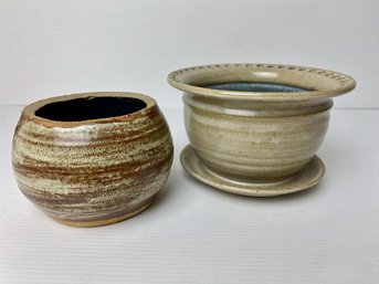 Signed Pottery Vessels - Usher (2)