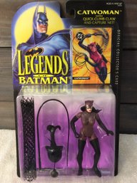 1994 Kenner Legends Of Batman Catwoman With Quick Climb Claw Action Figure New In Package