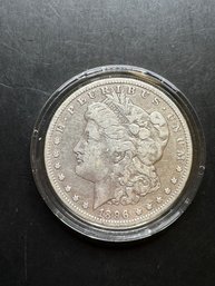 1896-O Morgan Silver Dollar