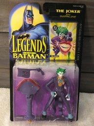 1994 Kenner Legends Of Batman The Joker With Snapping Jaw Action Figure New In Package