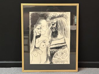 Pablo Picasso, Lithograph, Le Vieux Roi (The Old King), Signed & Dated