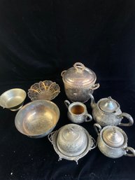 Sterling Plate Lot