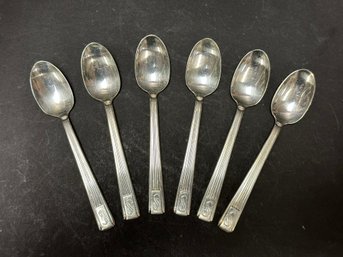 Vintage 1954 Souvenir Spoons, Hartford Statler Hotel