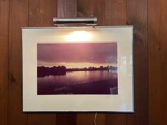 Peter Hirsch (American, 1936 - 2001) Framed Photograph Lakeside At Twilight