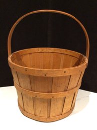 Hand Crafted Basket By Mark W. Levola