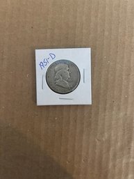Beautiful 1951-D Ben Franklin Half Dollar 90 Silver