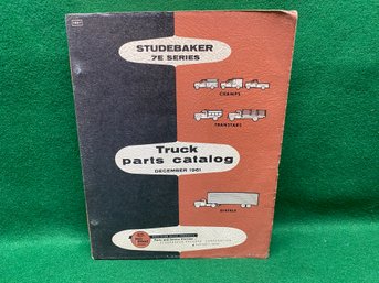 Vintage 1962 Studebaker 7E Series Truck Parts Catalog. Champs, Transtars, Diesels. Illustrated.