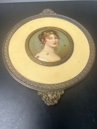 Vintage Victorian Inspired Woman's Portrait / Cameo / Frame