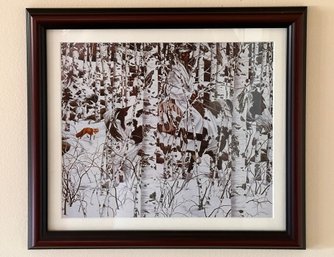 A Lithograph - Bev Doolittle - Woodland Encounter