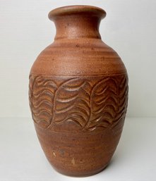 Vintage Signed Pottery Vase