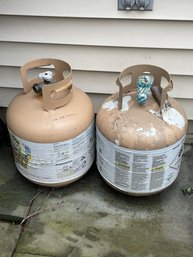 2 Propane Tanks