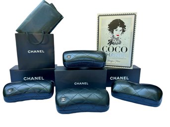 Chanel Sunglasses Cases  And Chanel Book