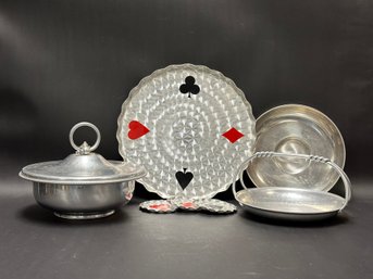 Mid-Century Aluminum Hostessware