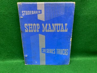 Vintage 1954 Studebaker Shop Manual. 3R Series Trucks. Illustrated.