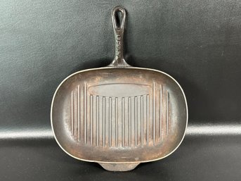 A Quality Cast-Iron Grill Pan, Made In France By Le Creuset