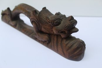 Ornately Carved Dragon Sculpture