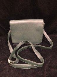 Leather Cross Body Clip Wallet Bag