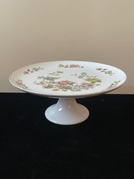 Floral Footed Cake Stand