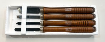 Lot 2 Of Craftsman High Speed Steel Wooden Chisels